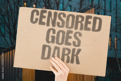 Photos "Censored Goes Dark" An entire country goes offline when its government orders a digital shutdown