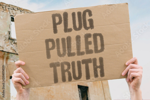 Foto "Plug Pulled Truth" Authorities disconnect internet access to prevent reporting on key events