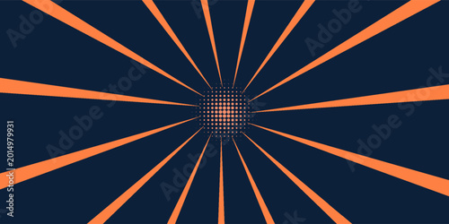 Canvas-taulu Abstract Modern explosion background illustration