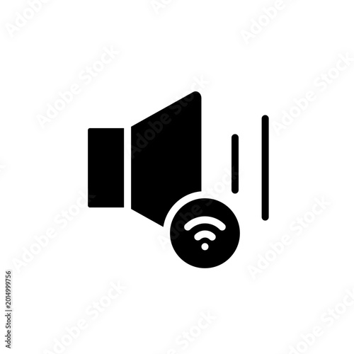 Smart Speaker Solid Icon