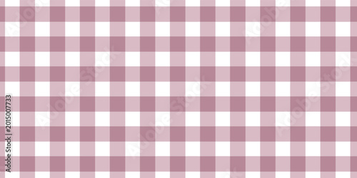 A pink and white plaid pattern. Gingham pink background.