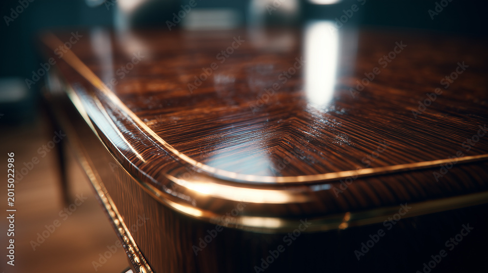 Obraz premium table with light effect