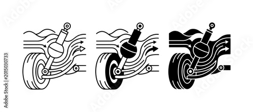 Photos Car Suspension System Diagram, Automotive Shock Absorber Function, Vehicle Dynam