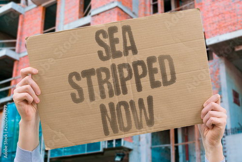 Photos "Sea Stripped Now" Global fish stocks are being systematically stripped faster than they recover