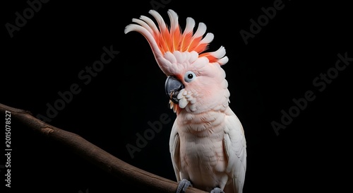 Vibrant Rosella Parrot Perched Alone.