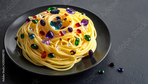 宝石パスタ