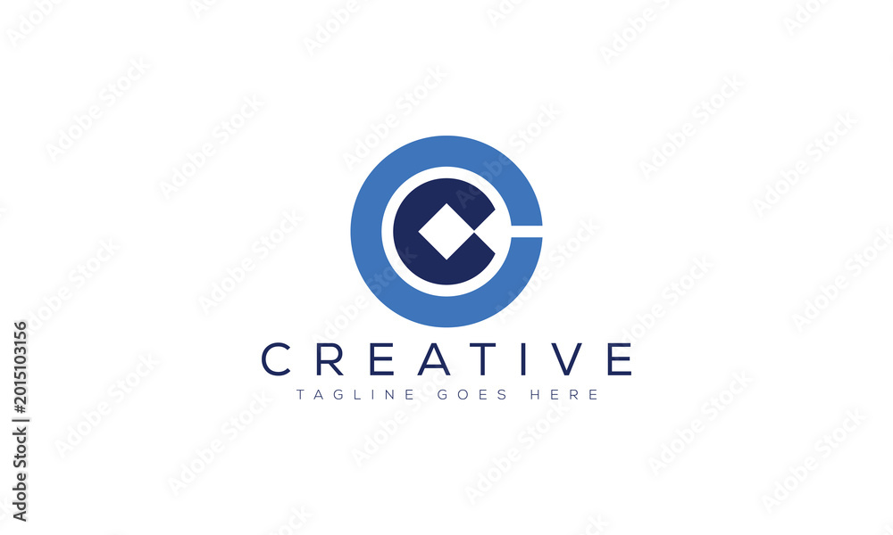 Fototapeta premium Modern hexagonal logo with geometric interlocking design hexagonal geometric