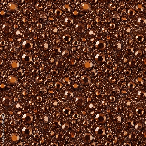 Abstract dark brown liquid surface with many small bubbles