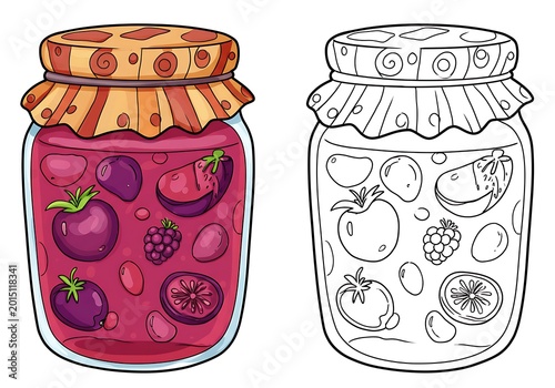Summer's Sweet Embrace: A Coloring Delight