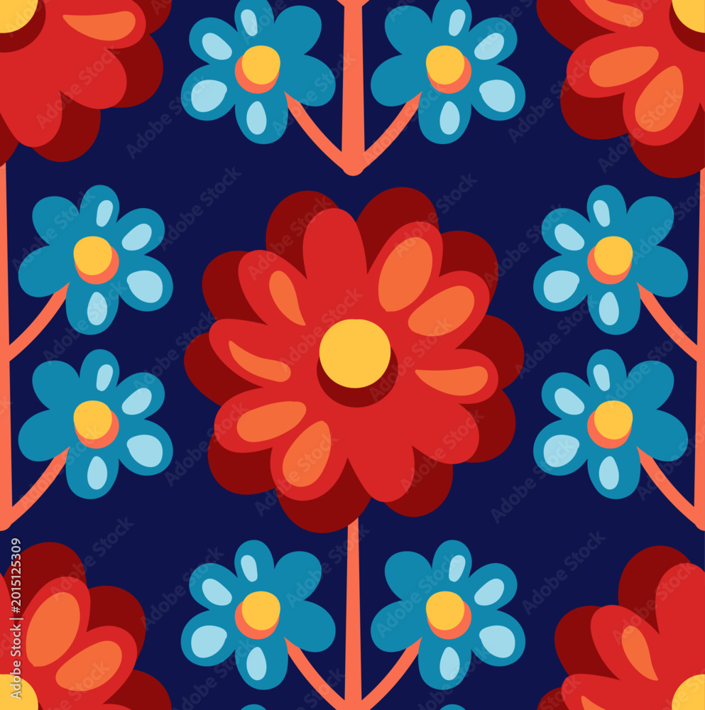 Fototapeta premium Flower Collection - Dahlisse - Fiesta