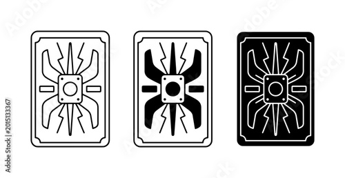 Photos Roman Scutum Shields, Ancient Military Defense, Historical Warrior Equipment, Ve