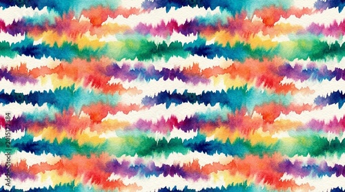Ikat blurred stripe pattern vivid ikat blurred stripe repeat pattern full frame