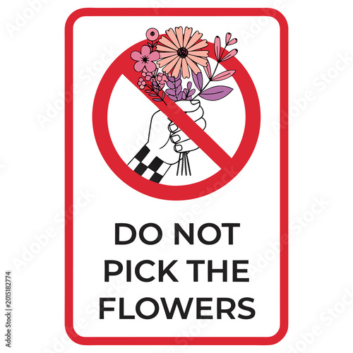 Environment Protection Signboard Vector Template for Parks 02