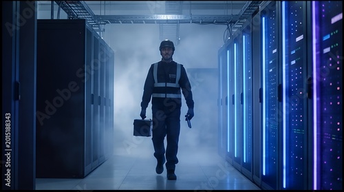 Data Center Technician: Server Maintenance in High-Tech Facility