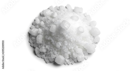 White powder substance on surface.