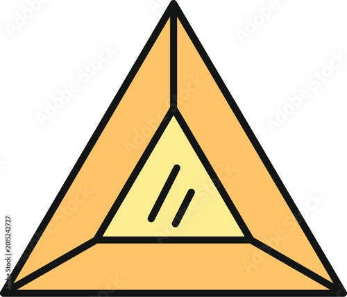 Foto Triangular filled pastry representing a traditional purim holiday food