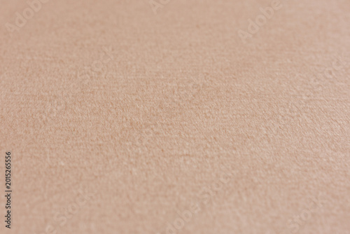 Canvastavla Macro view of soft velour fabric texture in warm pastel tones