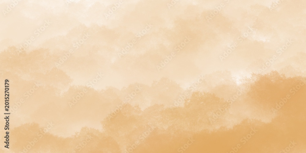 Obraz premium Soft beige watercolor texture background with subtle cloudy effect