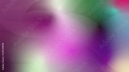 Abstract digital illustration featuring soft gradients of purple, green, and pink hues blending seamlessly into one another, creating a smooth and vibrant background 