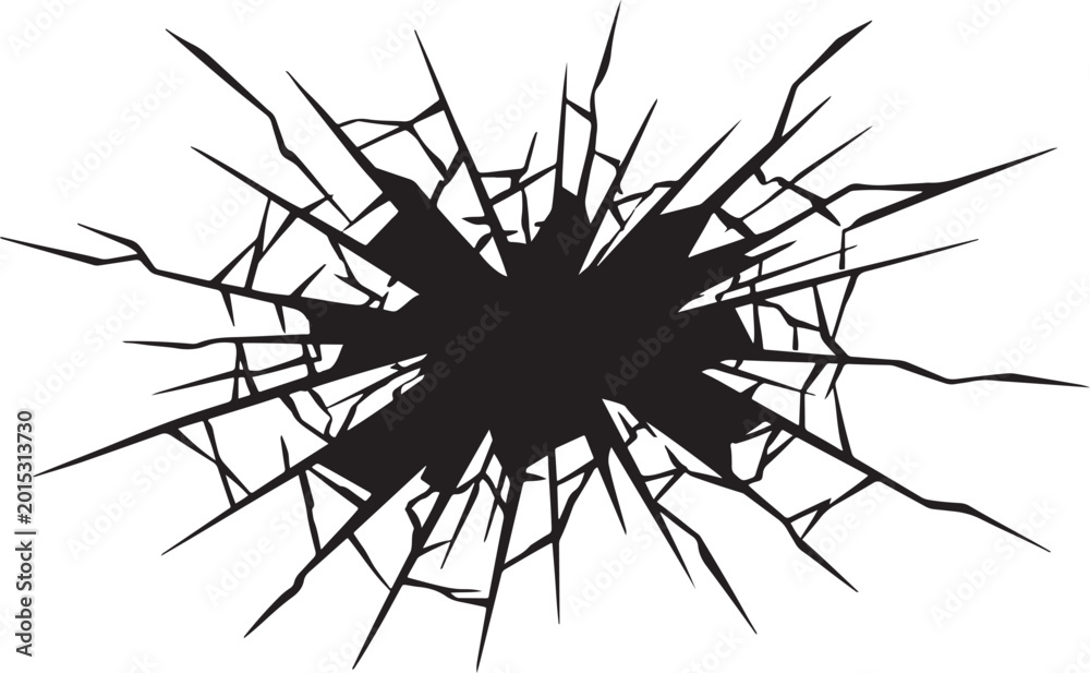 Fototapeta premium broken glass broken glass