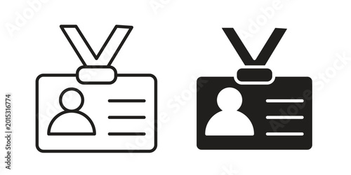 Visitor icon in line design. editable stroke icon vector. EPS10