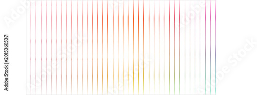 Tableau sur toile PrintMinimalist Beige Vertical Tapered Lines Pattern