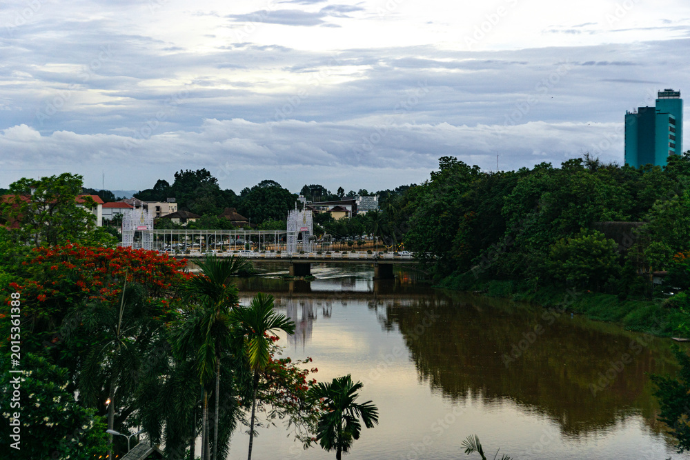 Obraz premium Ping River (Mae Nam Ping)