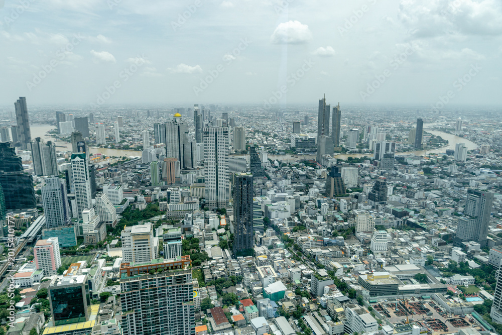 Fototapeta premium Bangkok Skyline