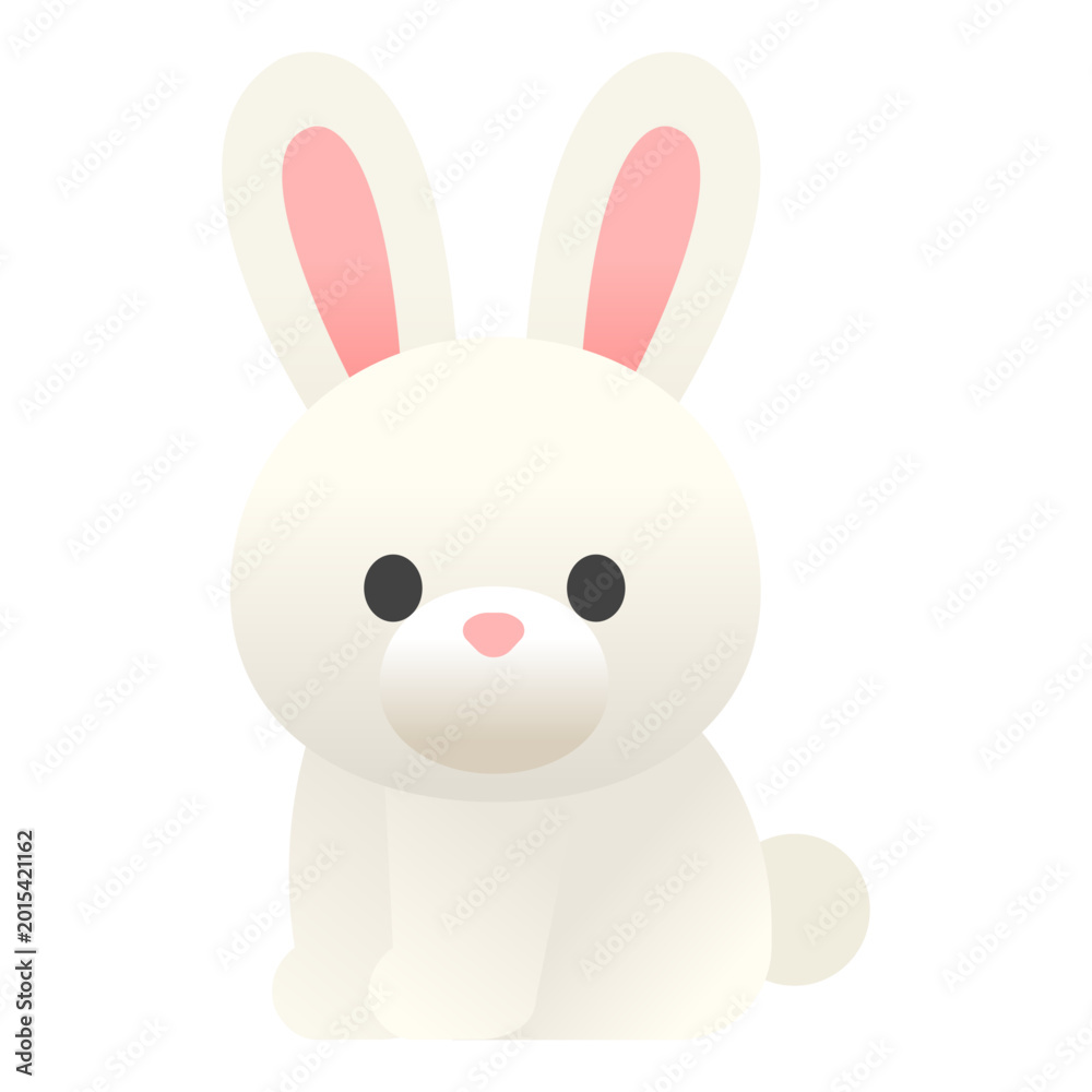 Obraz premium Cute Rabbit Icon