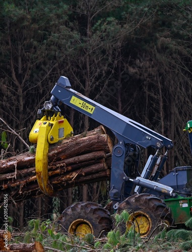 Forest Machine Logging Equipment Timber Harvesting
