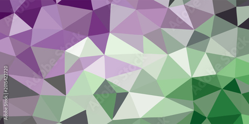 Obraz na plátne Pink polygon vector pattern background