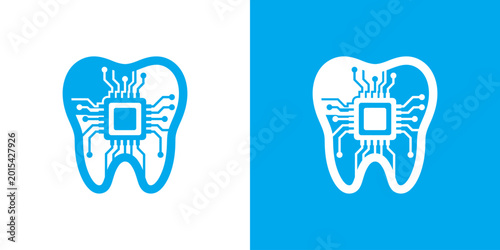 dental technology logo design inspiration and business card
