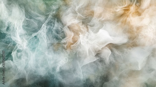 Abstract smoke and paint background