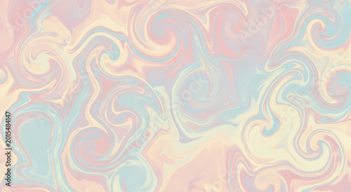 Pastel colored swirls creating a dreamy and ethereal abstract background with soft blended textures