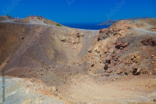 Nea Kameni, Santorini Island, Cyclades, Greece