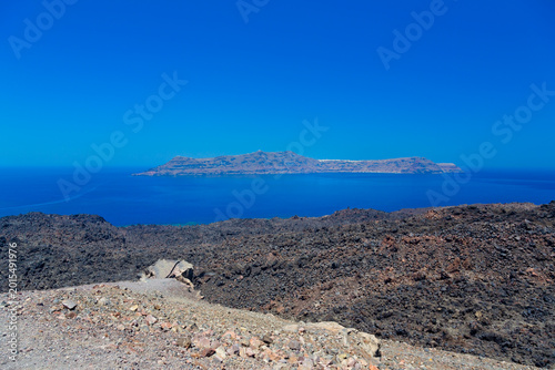Nea Kameni, Santorini Island, Cyclades, Greece