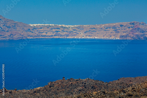 Nea Kameni, Santorini Island, Cyclades, Greece