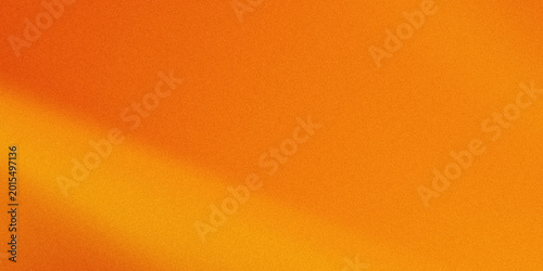Solid bright orange color texture with soft smooth light gradient illustration