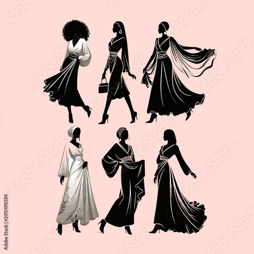 women fashion vector