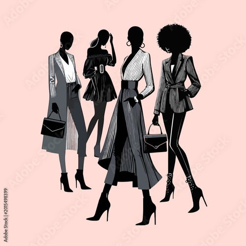 women fashion vector