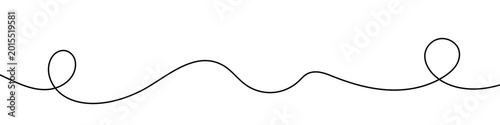 Tableau sur toile Abstract line in line art style