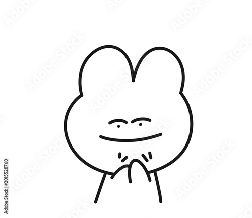 cute. kawaii. cartoon. mascot. sticker. pose. emotion. character. hand drawn. handmade drawing. doodle. line art. cute illustration. digital drawing. cartoon drawing. adorable art. bunny art. rabbit.