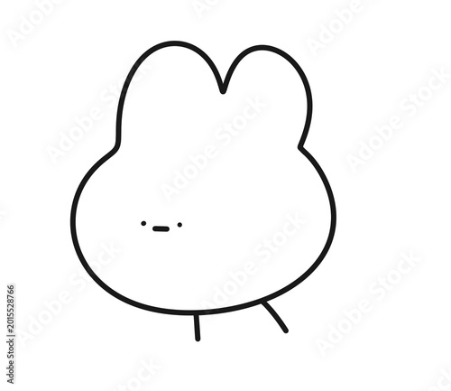 cute. kawaii. cartoon. mascot. sticker. pose. emotion. character. hand drawn. handmade drawing. doodle. line art. cute illustration. digital drawing. cartoon drawing. adorable art. bunny art. rabbit.