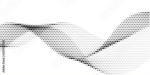 Fotografi Minimalist abstract background featuring a creative halftone dot pattern in a fl