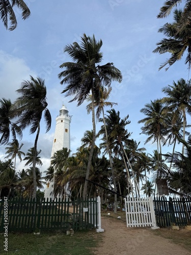 Foto Dondra Lighthouse on the southern coast of Sri Lanka