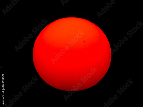 High-resolution images of sunspots, astronomical photography material.