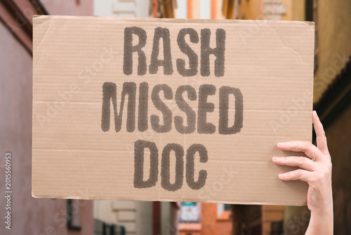 Foto "Rash Missed Doc" The distinctive Lyme rash is frequently missed or misidentified by doctors