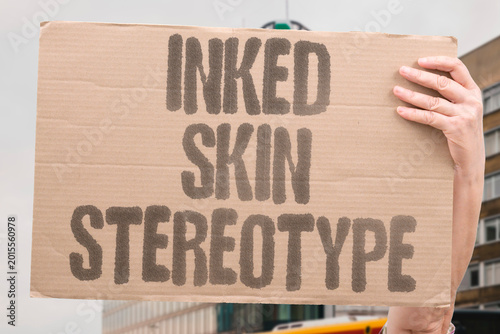 Fotografija "Inked Skin Stereotype" Tattoo stereotypes persist despite growing mainstream acceptance