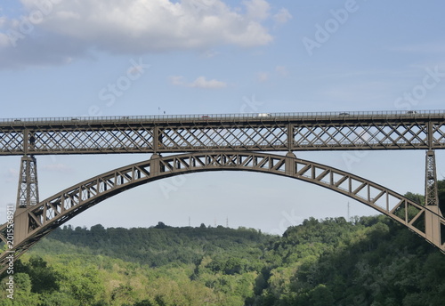 Photos San Michele bridge on Adda river, Lombardy, Italy
