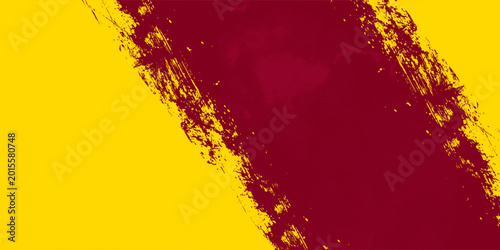 Foto Vector background with burgundy and yellow gold grunge texture